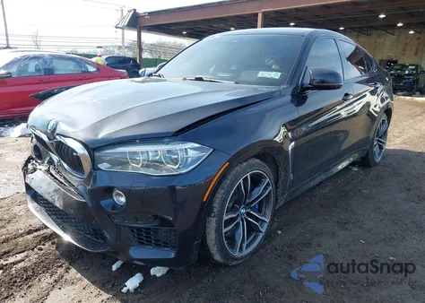 2016 BMW X6 M из США, поврежденный, VIN 5YMKW8C53G0R43188